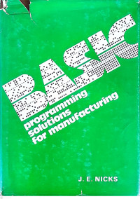 Basic programming solutions for manufacturing