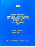 Studi tentang evaluasi, prospek pasar dan directory industri