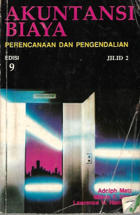 Akuntansi Biaya Perencanaan dan Pengendalian