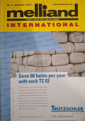 Melliand International : Save 60 Bales Per Year With Each TC 03