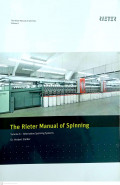 The Rieter Manual of Spinning Volume 6: Alternative Spinning Systems