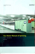 The Rieter Manual of Spinning Volume 5: Rotor Spinning