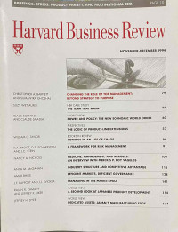 Harvard Business Review