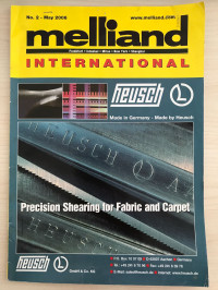 Image of Melliand International: Precision Shearing for Fabric and Carpet