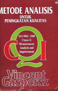 Image of Metode Analisis Untuk Peningkatan Kualitas