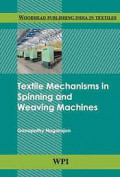 Textile machine in spinning and weaving machines