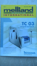 Melliand International : TC 03 Setting The Benchmark
