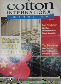 Image of Cotton International Magazine : China's Cotton Supremacy