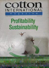 Image of Cotton International Magazine : Profitability Sustainability