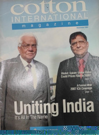 Image of Cotton International Magazine : Uniting India