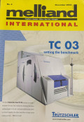 Melliand International : TC 03 Setting The Benchmark