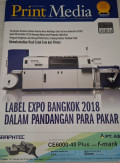 Label Expo Bangkok 2018 dalam pandangan para pakar