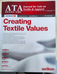 ATA Journal for Asia on Textile & Apparel : Creating Textile Values