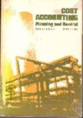 Cost Accounting Planning and Control