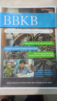 Image of Warta BBKB : Mencari Eksistensi APPS tentang Batik di Mayantara